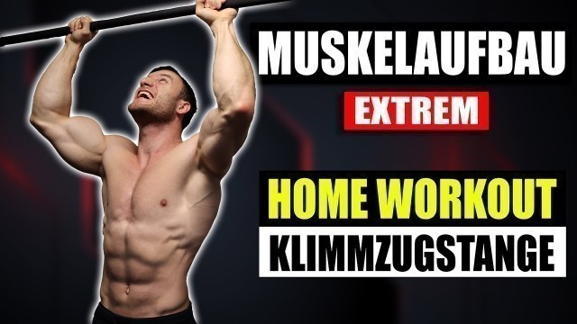 '60 Min. Ganzkörper Workout mit Klimmzugstange für Zuhause | Alle Levels (Anfänger bis Profi)'