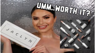 'JACLYN HILL COSMETICS FULL COLLECTION SWATCHES + HONEST REVIEW'