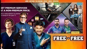 'SONY LIV Premium Membership 1 Year Free | Watch TV Serials, Online Movies, Live Sports'