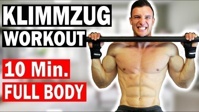 '10 Min. Ganzkörper Workout mit Klimmzugstange | Achtung Extrem!'
