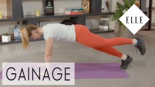 'Session de gainage par Marine Leleu┃ELLE Fitness'