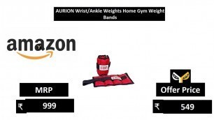 'AURION WristAnkle Weights Home Gym Weight Bands'