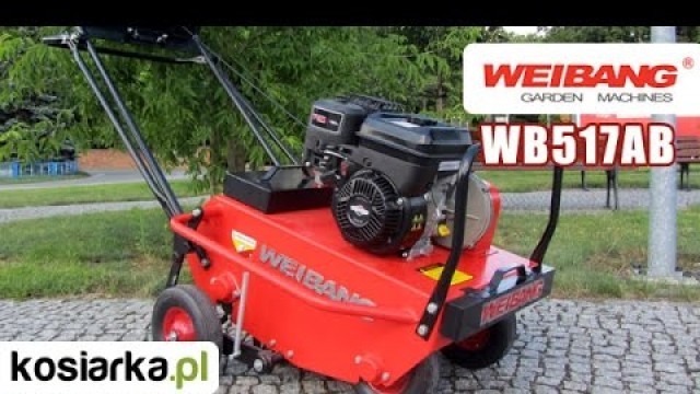 'Weibang WB517AB lawn aerator for heavy duty use'
