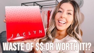 'I bought a Jaclyn Hill Mystery Box! Jaclyn Cosmetics Unboxing'
