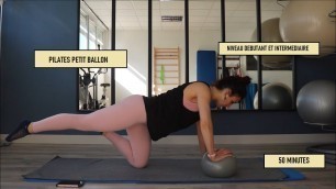 'PILATES cours débutant/intermédiaire avec PETIT BALLON'