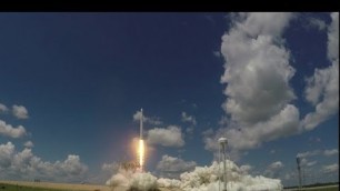 4K Launch Pad Video of SpaceX Falcon 9 / CRS-12 Dragon Launch for NASA