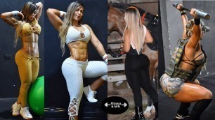'Female Fitness Motivation - Mafe Achury Workout | Colombian 