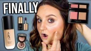'FINALLY! TESTING NEW MAKEUP! AURIC GLOW LUST & EYE DUOS, JACLYN COSMETICS BRONZER/BLUSH ETC..'