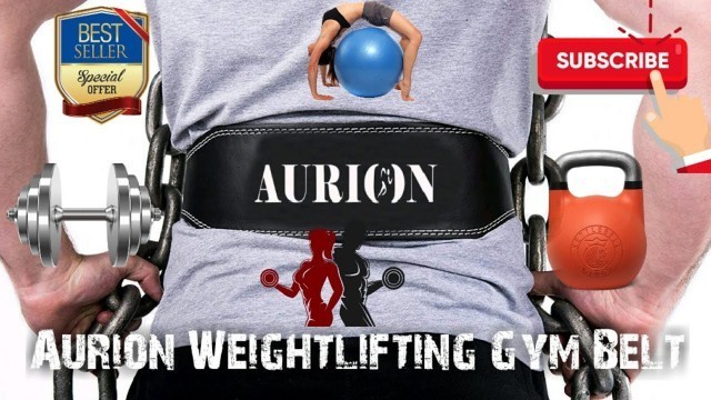 'Aurion weightlifting gym belt Unboxing and Review||UWD Ep-4'