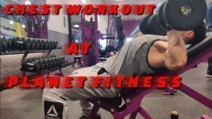 'Chest workout at Planet Fitness | Beginner tips and tricks'