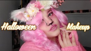 'A Halloween Makeup Video of Epic PINK proportions!'