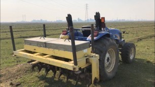 'Testing an Aerway aerator on pasture'