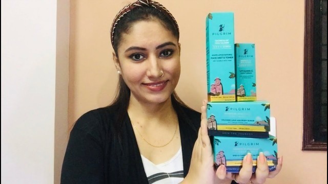 'PILGRIM INDIA KOREAN SKINCARE PRODUCTS REVIEW II HAPPIEE KUDI'