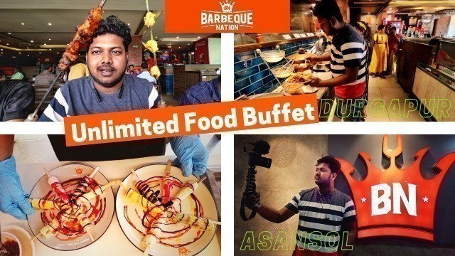 'Barbeque Nation Durgapur Unlimited Food Buffet | Asansol Durgapur Food Vlogger @Subhasis Mallick'