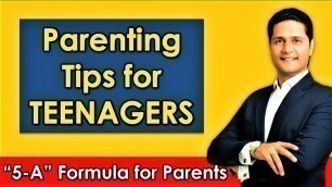 'Parenting Tips for Teenagers Hindi | How to Discipline Teenage Children? Video Parikshit Jobanputra'