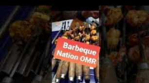 '#Shorts Barbeque Nation OMR Chennai | பார்பிக்யு நேஷன் Unlimited Buffet Price and Review'