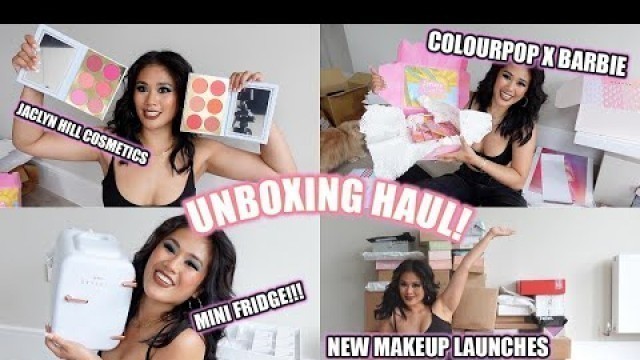 'UNBOXING NEW PR MAKEUP & SKINCARE | Elf, Jaclyn Hill Cosmetics, Morphe, Colourpop and more...'