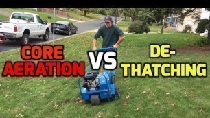 'Yard Care Tips- Aeration & DeThaching for an Awesome DIY Lawn  White Bear lake Mn'