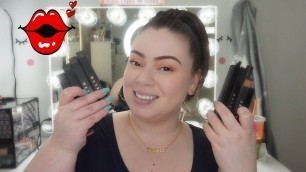 'Swatching Jaclyn Hill Poutspoken Liquid Lipsticks!'
