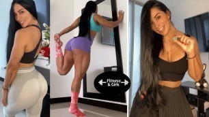 'Female Fitness Motivation - Ana Cozar espana927 Colombian Fitness Babe From Spain | Fullbody Workout'