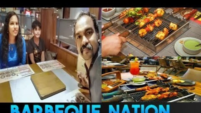 'Barbeque Nation Unlimited Buffet || Unlimited food & kebab || pondicherry'
