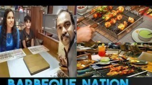 'Barbeque Nation Unlimited Buffet || Unlimited food & kebab || pondicherry'