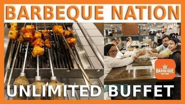 'Barbeque Nation Unlimited Buffet in just 699₹ | Unlimited food vlog'