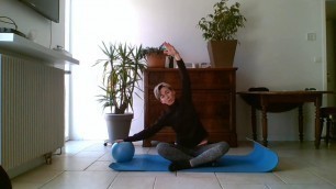 'BIEN ETRE stretching avec ballon paille'