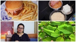 'Job Loss is Affecting our Happiness | Sunday Special Dinner Routine | Paneer Burger Recipe | vlog'