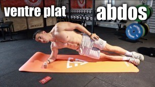 '5 minutes planche et abdos gainage ! (ça brule !)'