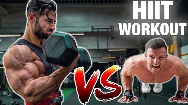 'Bodybuilder BEWERTET Sascha Huber HIIT Workout | Training WIRKLICH effektiv?'