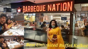 'BARBEQUE NATION Buffet Kolkata 2021|Best Unlimited Buffet in Kolkata |BBQ Nation CC2 Newtown'