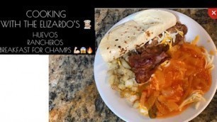 'How to make Huevos Rancheros | Mexican Breakfast | Eggs With Salsa Elizardo Style'