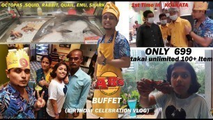 'Absolute Barbecues Kolkata |  দিন শেষ Barbeque Nation er ? | Unlimited Buffet at 699'