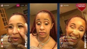 'Cardi B and Makeup artist get into a trade of words'