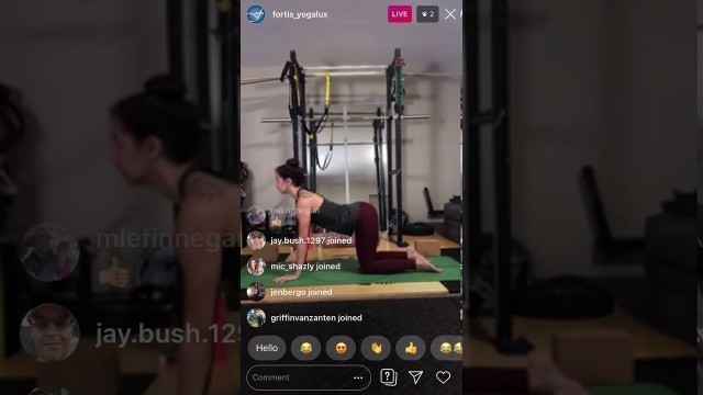 'LUX Sunset Yoga with Breana - At Home Workout - 5/13/2020 - Fortis Fitness & YOGALUX'