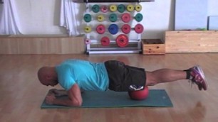 'gainage avec ballon n°1'