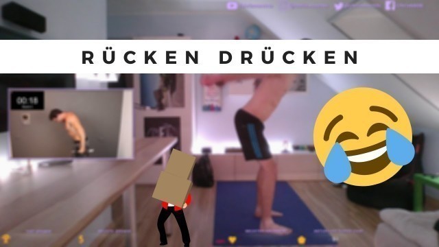 'Lappen macht Sascha Huber Extremes 5 Minuten Rücken Workout mit Kurzhanteln für Zuhause!