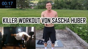 'Das HIIT Workout von Sascha Huber! Selbstversuch im stream!'
