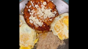 'Mexican Breakfast Red Enchiladas'