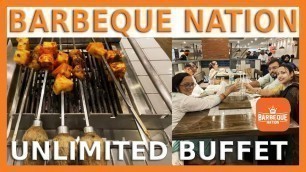 'Barbeque Nation Lucknow Unlimited Buffet in just 699₹ || Unlimited food & kebab ||'