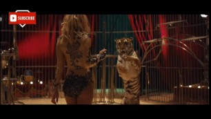 'Beautiful Girl with tiger in cage / Ftv hot girl'