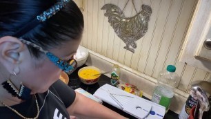 'Quarantine Cuisine Breakfast.. Mexican Migas.'