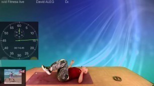'45min Gainage posturale David FITNESS LIVE Ruch'