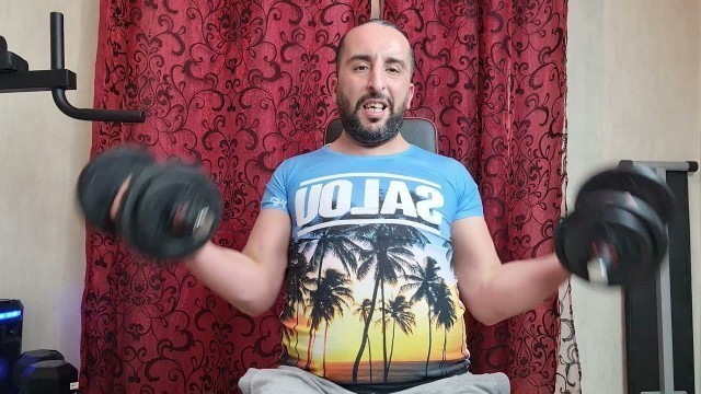 '7 exercices bras fitness à la maison'