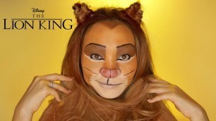 'Disney\'s Lion King \'Simba\' Makeup Transformation !!!'
