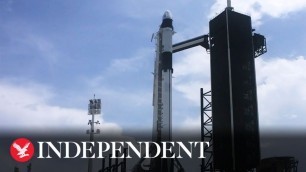 Watch live as SpaceX launches a crewed mission to the ISS