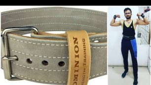 'Best ever gym belt Aurion Leather Gym Belt'