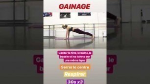 'Gainage pour un ventre plat - Les Fit fries'