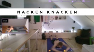 'Lappen macht Sascha Huber Extremes Nacken Workout für Zuhause | 5 Minuten ohne Geräte! 